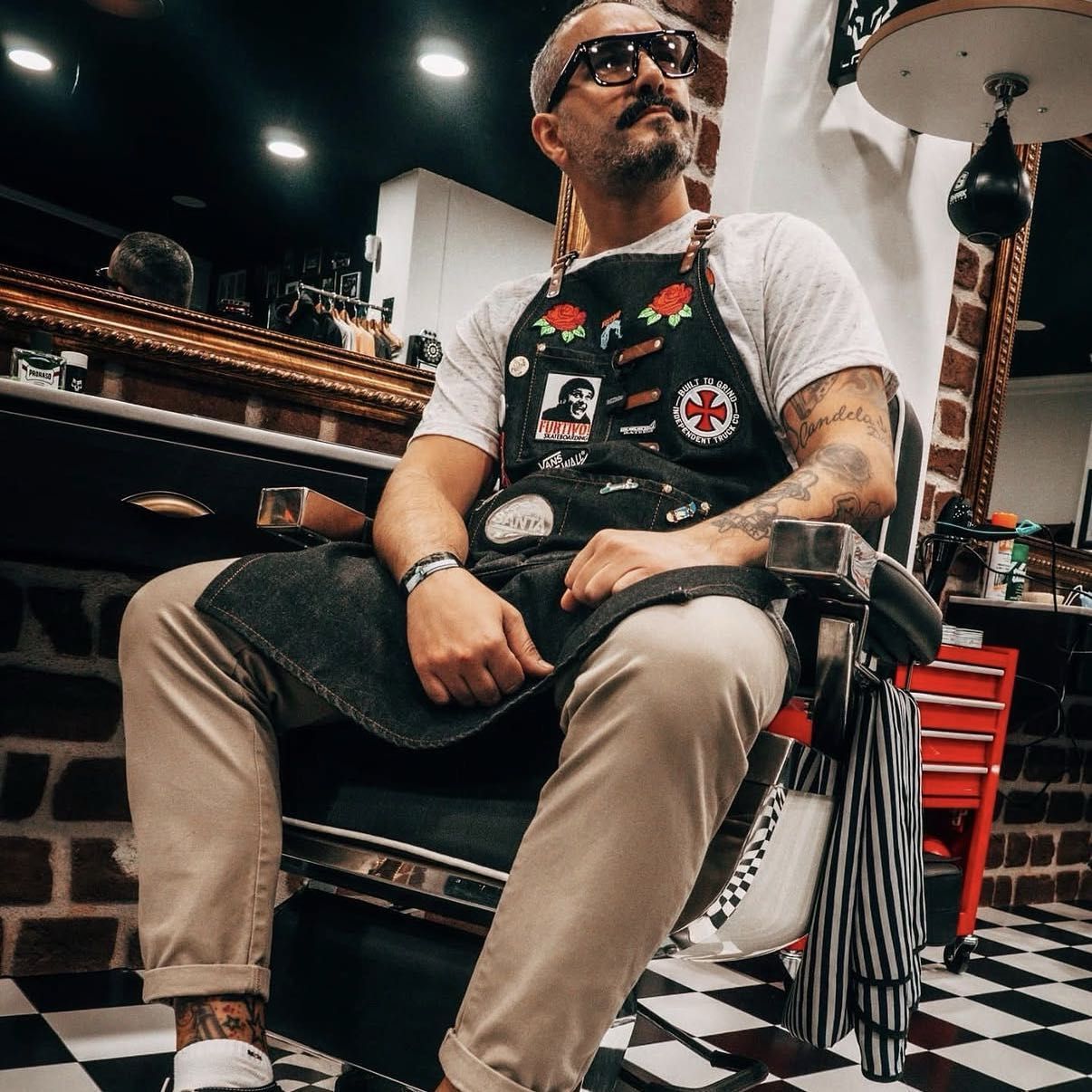 C. Parra, barbero de Loyal Barbershop